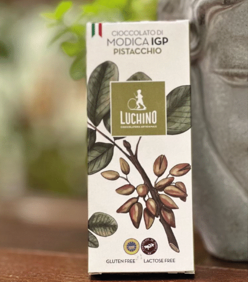 Cioccolato di Modica al PISTACCHIO